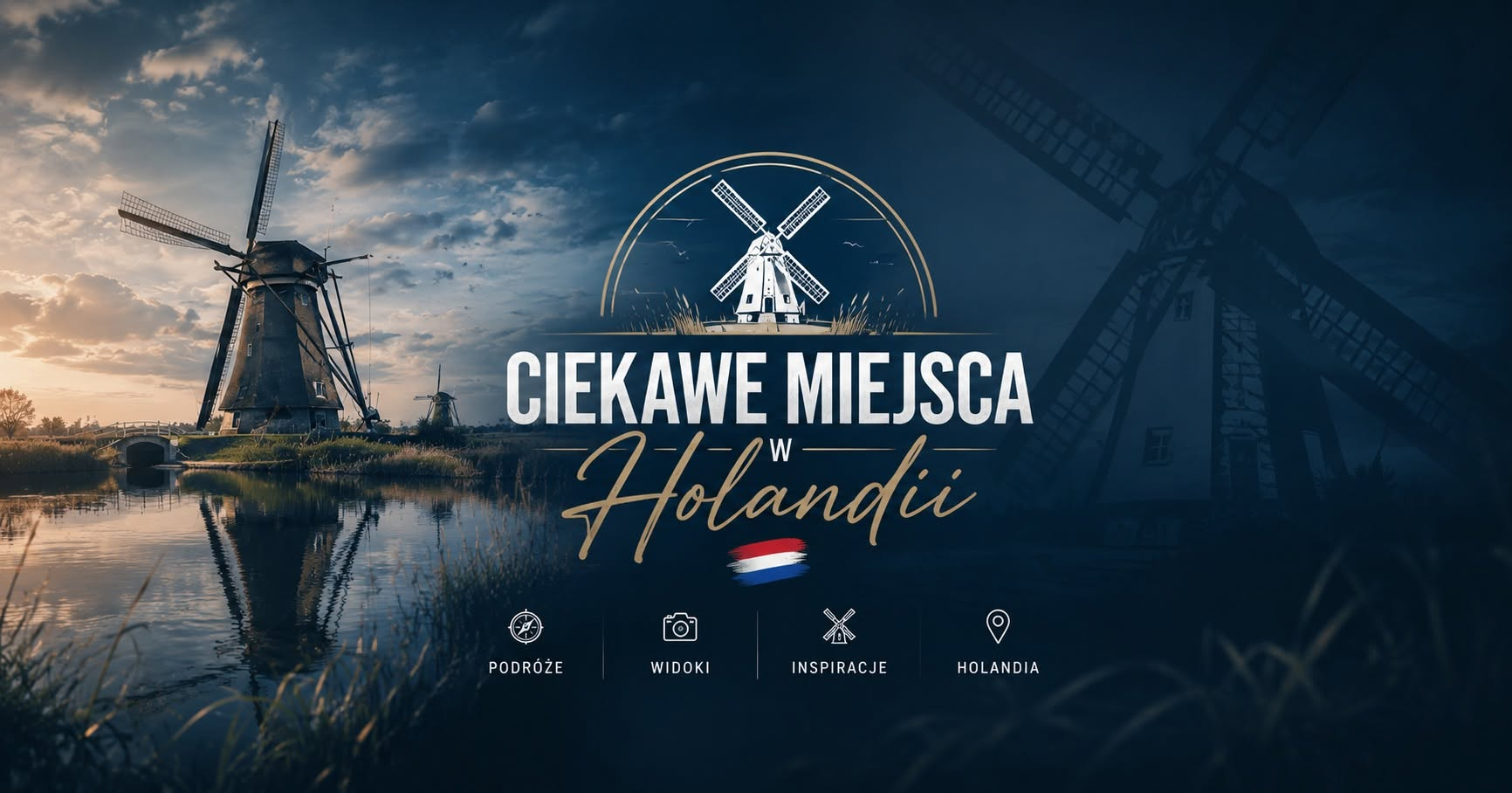 Ciekawe Miejsca w Holandii — wiatraki, podróże, widoki i inspiracje